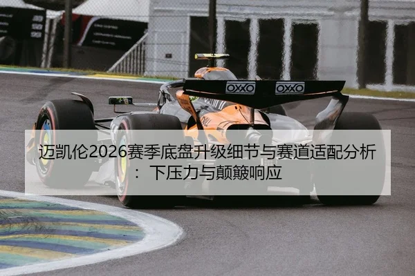 迈凯伦2026赛季底盘升级细节与赛道适配分析：下压力与颠簸响应
